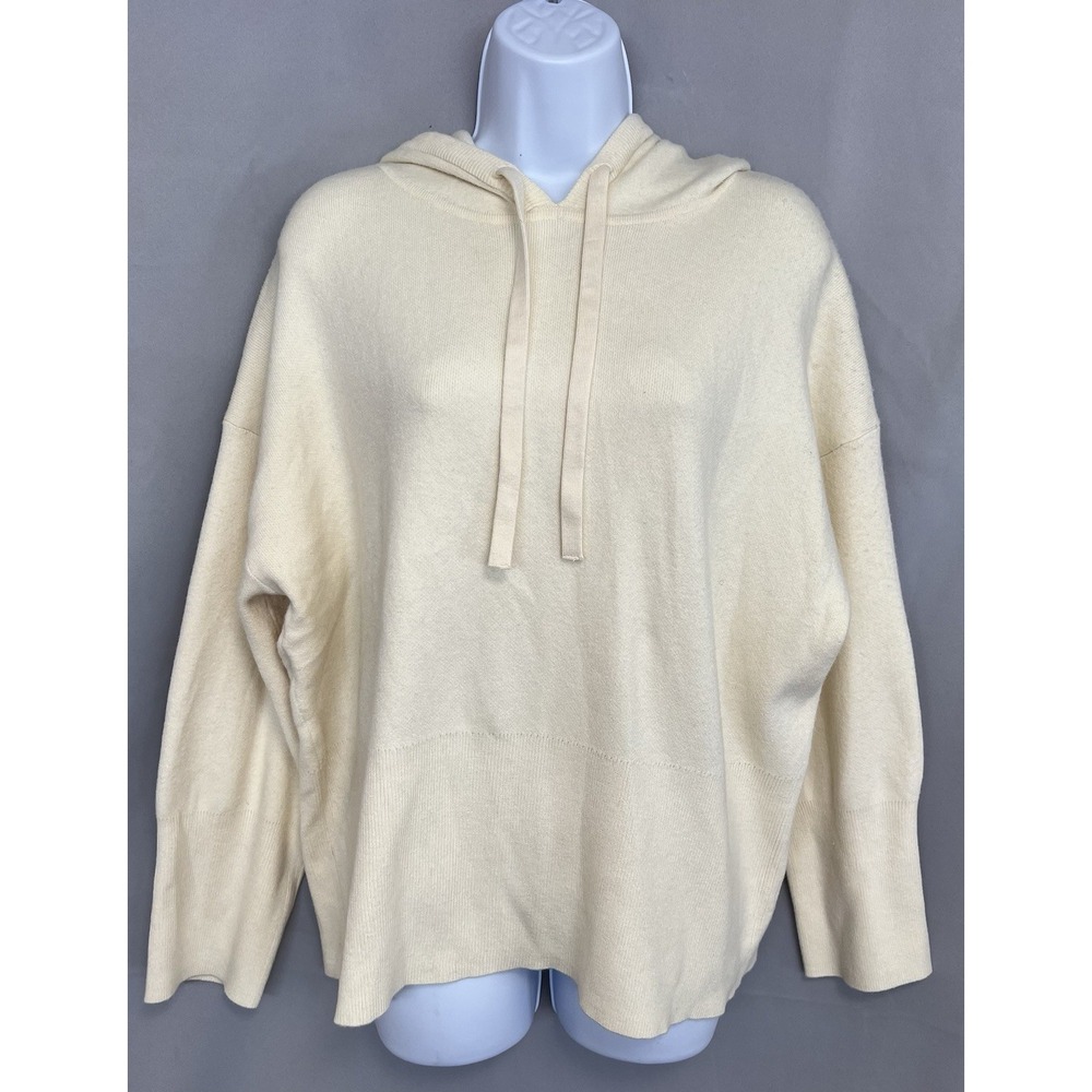 A‎ New Day Women's Ivory Sweater Hood Sz XXL NWT